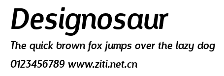 Designosaur.otf字體轉換器圖片