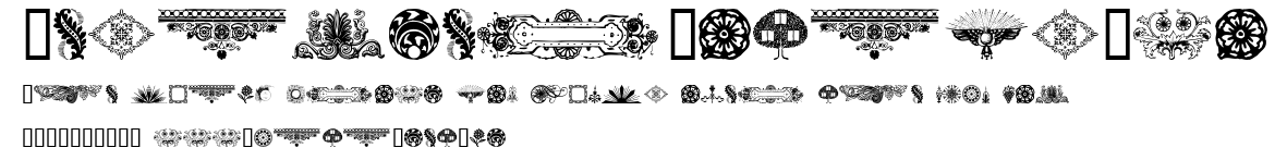 DesignerMotifsTwo.ttf字體轉換器圖片