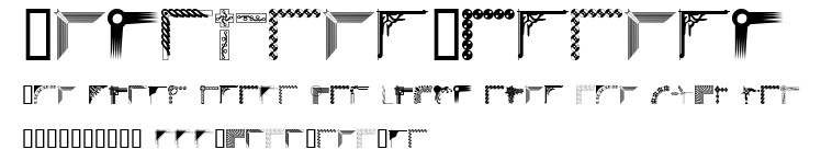 DesignerCorners.ttf字體轉換器圖片