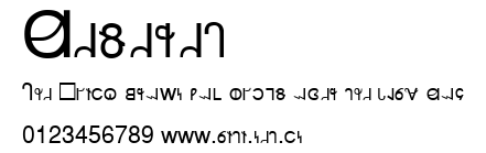 Deseret.ttf字體轉換器圖片