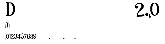 Depressionist v2.0.ttf字體轉換器圖片
