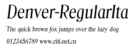 Denver-RegularIta.otf字體轉換器圖片