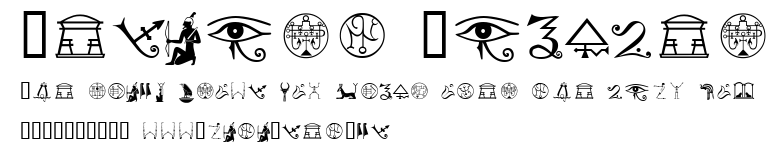 Deniart Sampler.ttf字體轉換器圖片