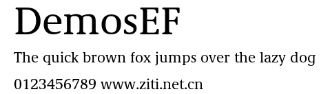 DemosEF.otf字體轉換器圖片