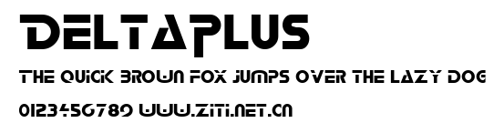 DeltaPlus.ttf字體轉換器圖片