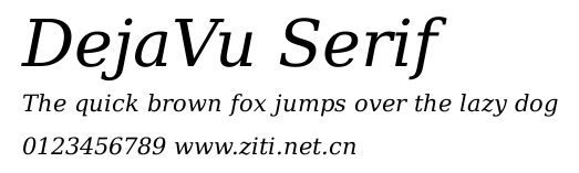 DejaVu Serif.ttf字體轉換器圖片