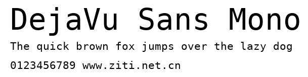 DejaVu Sans Mono.ttf字體轉換器圖片
