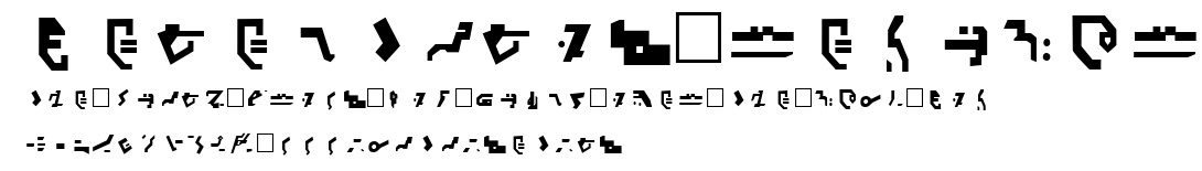 Decepticon Regular.ttf字體轉換器圖片