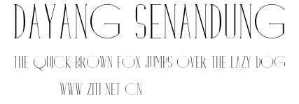 Dayang Senandung.ttf字體轉換器圖片