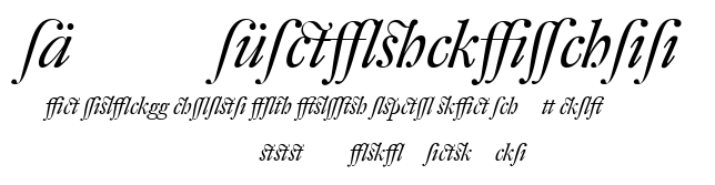 DTL Fleischmann.ttf字體轉換器圖片