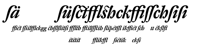 DTL Fleischmann.ttf字體轉換器圖片