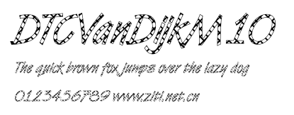 DTCVanDijkM10.ttf字體轉換器圖片