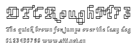DTCRoughM73.ttf字體轉換器圖片