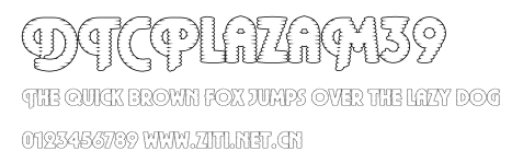 DTCPlazaM39.ttf字體轉換器圖片