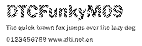 DTCFunkyM09.ttf字體轉換器圖片