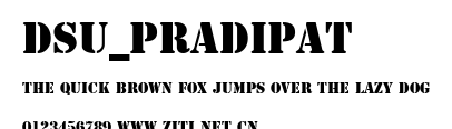 DSU_PraDiPat.ttf字體轉換器圖片