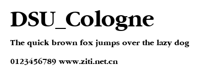 DSU_Cologne.ttf字體轉換器圖片