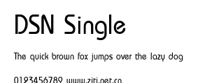 DSN Single.ttf字體轉換器圖片