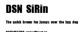 DSN SiRin.ttf字體轉換器圖片