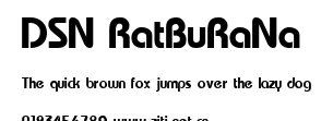 DSN RatBuRaNa.ttf字體轉換器圖片