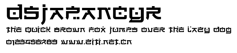 DSJapanCyr.ttf字體轉換器圖片