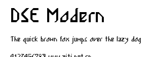 DSE Modern.ttf