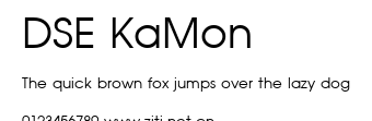DSE KaMon.ttf字體轉換器圖片