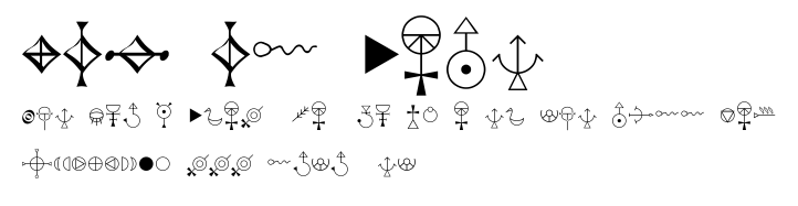 DSA-Symbole.ttf字體轉換器圖片