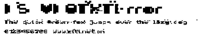 DS VDOTXTError.ttf字體轉換器圖片