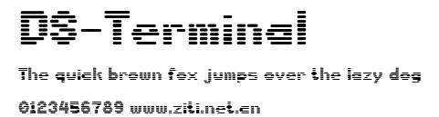 DS-Terminal.ttf字體轉換器圖片