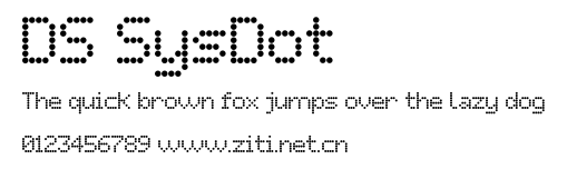 DS SysDot.ttf字體轉換器圖片
