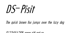 DS-Pisit.ttf字體轉換器圖片