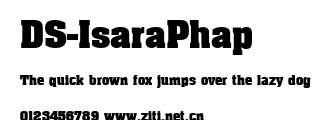 DS-IsaraPhap.ttf字體轉換器圖片