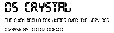 DS Crystal.ttf字體轉換器圖片