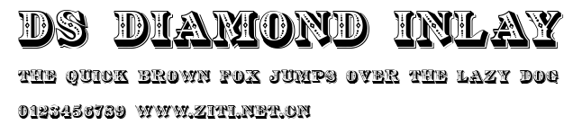 DS Diamond Inlay.ttf字體轉換器圖片