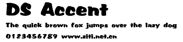 DS Accent.ttf字體轉換器圖片