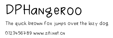 DPHangeroo.ttf字體轉換器圖片