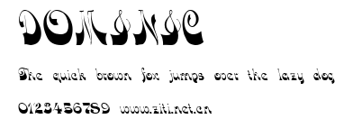 DOMINIC.ttf字體轉換器圖片