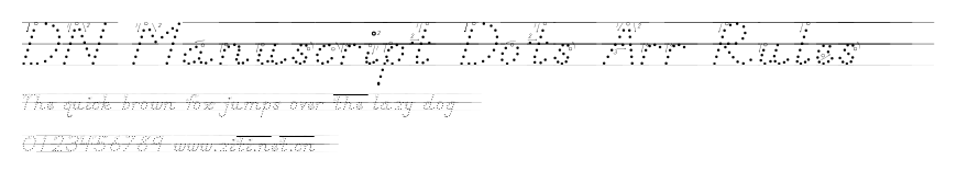 DN Manuscript Dots Arr Rules.ttf字體轉換器圖片