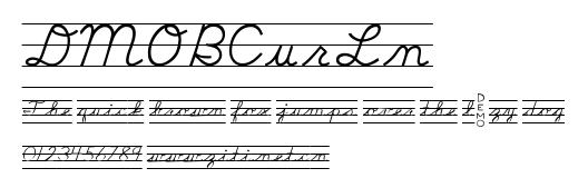 DMOBCurLn.ttf字體轉換器圖片