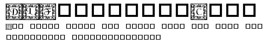 DLFillegreeCaps.ttf字體轉換器圖片