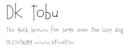 DK Tobu.otf字體轉換器圖片