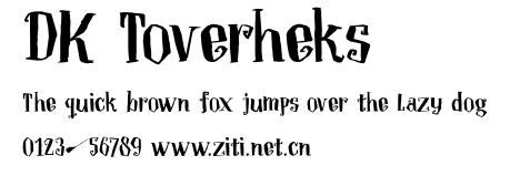 DK Toverheks.otf字體轉換器圖片