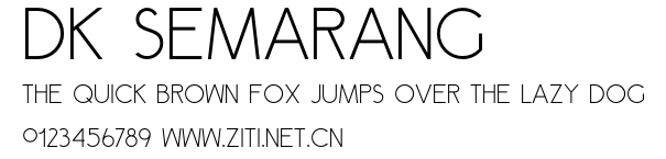 DK Semarang.otf字體轉換器圖片