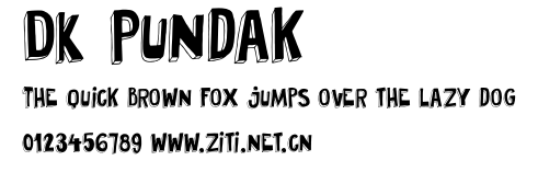 DK Pundak.otf字體轉換器圖片