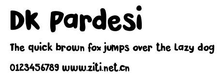 DK Pardesi.otf字體轉換器圖片