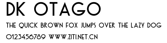 DK Otago.otf字體轉換器圖片