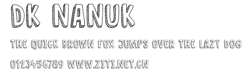 DK Nanuk.otf字體轉換器圖片