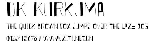 DK Kurkuma.otf字體轉換器圖片
