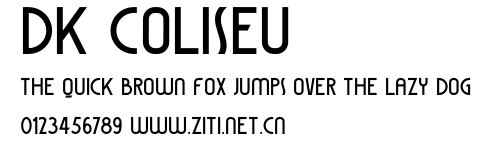 DK Coliseu.otf字體轉換器圖片